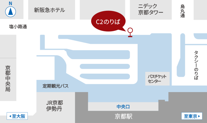 のりば案内 京阪京都交通株式会社